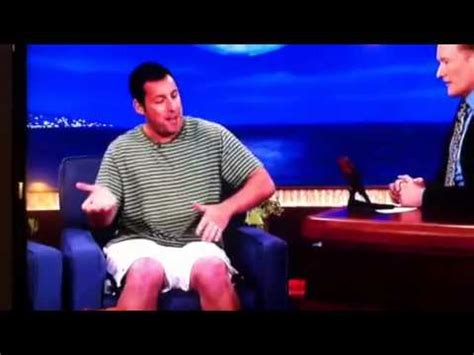 Adam Sandler on trying to sneak a peek of Shaqs dick